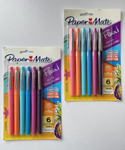 plumigrafos paper mate flair