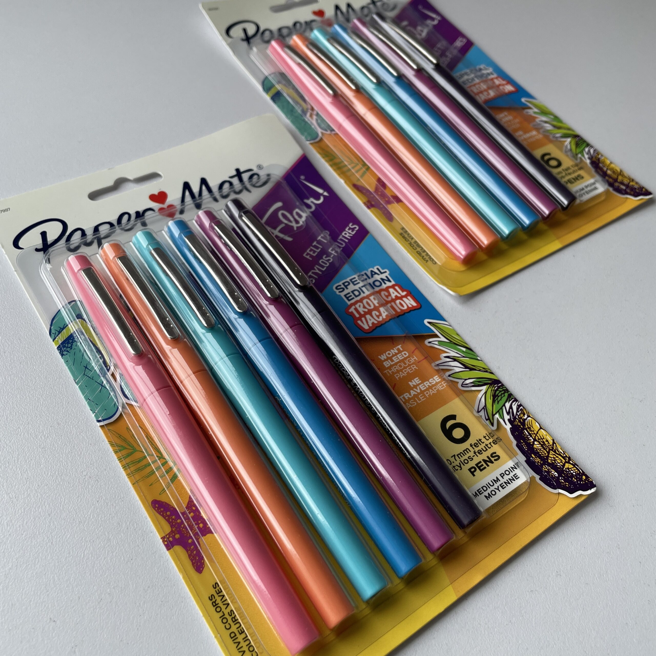 Boligrafo paper mate flair tropical bolsa 24 colores surt - Librería  Amarilla